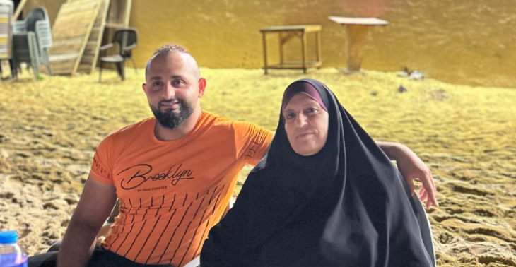 Help me get my mother out of Gaza 
