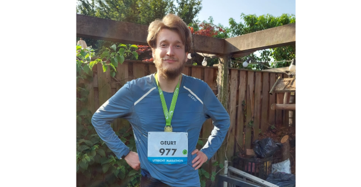 Ren tegen kanker marathon Rotterdam