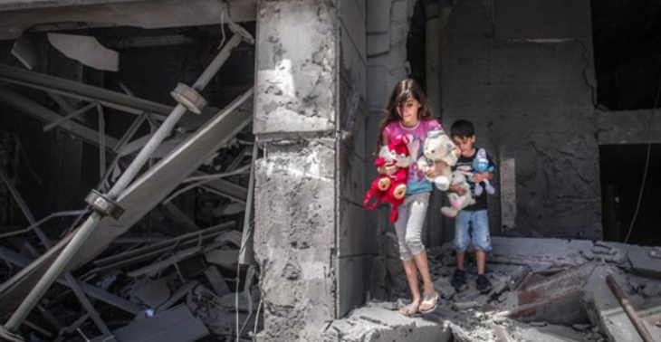 Helping my family in the Gaza Strip, which is exposed to war