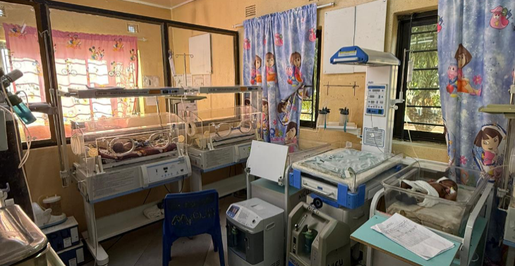 Steun de NICU in Afrika