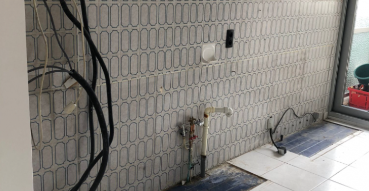Pech renovatie appartement+ inkomen weg van helft jong koppel