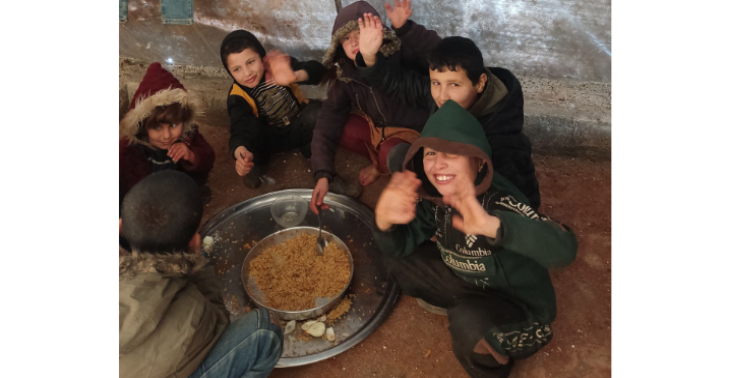 Contribute to saving a hungry child