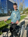 lucas tandem alleen