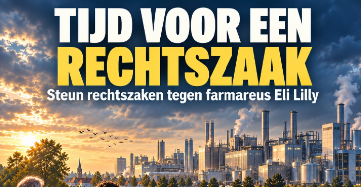 Steun rechtzaken tegen farmareus Eli Lilly