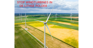Help de Lithse Polder beschermen tegen gigantische windturbines!